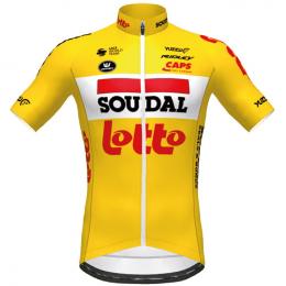 SOUDAL LOTTO TDF 2020 Kurzarmtrikot, für Herren, Größe S, Radtrikot, Fahrradbekl