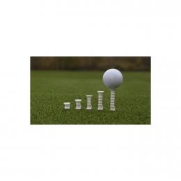 SpineTee PAR Tees weiß | 20 mm - S 10 Stück