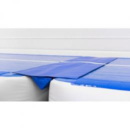 Sport-Thieme Fugen-Klettband TrackConnect by AirTrack Factory, Für AirTrack Bahnen mit 10 cm Höhe, Grau, 2 m