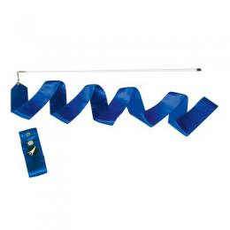 Sport-Thieme Gymnastikband mit Stab, 2 m, Blau