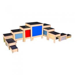 Sport-Thieme Hockertreppen-Set, 11-teilig