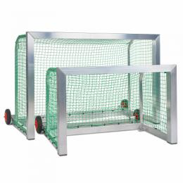 Sport-Thieme Mini-Fußballtor selbstsichernd, Inkl. Netz, grün (MW 4,5 cm), 1,20x0,80 m, Tortiefe 1,05 m
