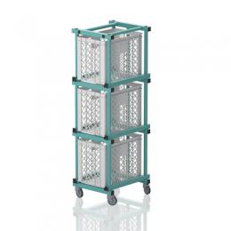 Sport-Thieme Regalwagen für Schwimmbad-Equipment 