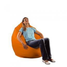 Sport-Thieme Riesen-Sitzsack, Orange, 60x120 cm, für Kinder