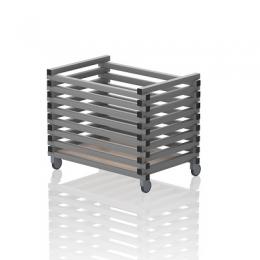 Sport-Thieme Transportwagen by Vendiplas, Grau, Für Kleinteile ohne Deckel
