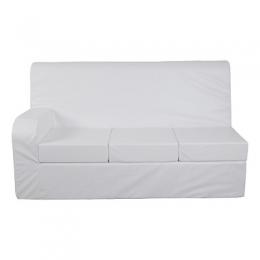 Sport-Thieme Verwandlungssofa, 3er Sofa, Armlehne links, 50 mm