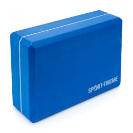 Sport-Thieme Yoga-Block, Hart, Blau