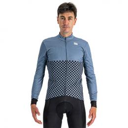 SPORTFUL Checkmate Langarmtrikot, für Herren, Größe L, Radtrikot, Fahrradbekleid
