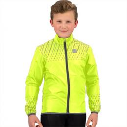 SPORTFUL Kinder Reflex Windjacke, Größe M, Fahrradjacke Kinder, Fahrradbekleidun