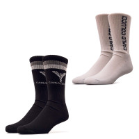 Sportsocken - 2er Pack NBA - Black / White