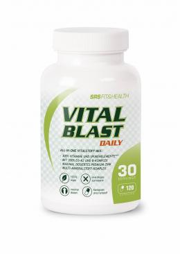 SRS Muscle Vital Blast ALL-IN-ONE VITALSTOFF MIX 120 Caps 100% vegan