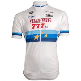 STEYLAERTS-777 Europameister 2019 Kurzarmtrikot, für Herren, Größe M, Fahrradtri