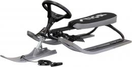Stiga Snowracer Iconic Lenkschlitten (black/silver)