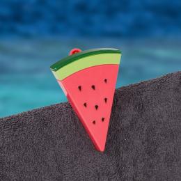 Strandtuchklammer Wassermelone - H: 12cm - 4er Set Angebot kostenlos vergleichen bei topsport24.com.