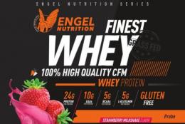 Strawberry Milkshake - Engel Nutrition Finest Whey Protein - 30g Probe