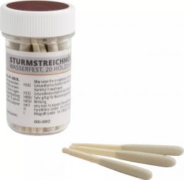 Sturmstreichhölzer in Dose