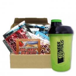 Supplement Sample Box - 20 Proben + Shaker Angebot kostenlos vergleichen bei topsport24.com.