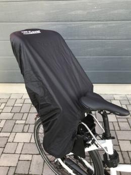 T-PRO Regenschutz (Komfort) für Fahrradkindersitz - Farbe: Schwarz