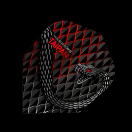 TAIPAN Rigid 100 Micron High Quality Flights RED