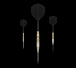 Target Black Marque Warrior Swiss Point Steeldarts