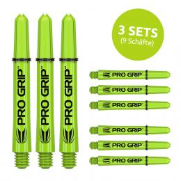 Target Pro Grip Schaft - Gr?n - 3 Sets Medium 48 mm