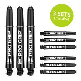 Target Pro Grip Schaft - Schwarz - 3 Sets - (versch. L?ngen) Intermediate 41 mm