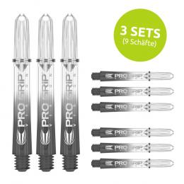 Target Pro Grip Schaft - Vision Black - 3 Sets Medium 48.0 mm