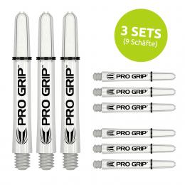Target Pro Grip Schaft - Wei? - 3 Sets Short 34 mm