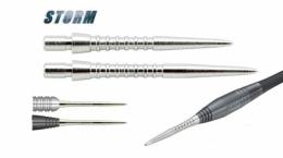 Target Storm Spitzen Grooved - Silver 26mm