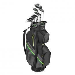 TaylorMade RBZ Speedlite Komplettset mit 10 Schlägern & Cartbag Herren Graphit RH Regular Flex DR, 3Wood, 4Hy, 6-SW, PT