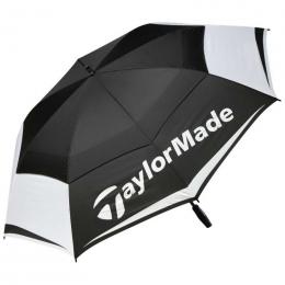 TaylorMade Tour Double Canopy Umbrella 64'' | Black-white, gray