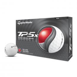 Taylormade TP5x 2024 Golfball 12 Bälle | weiß