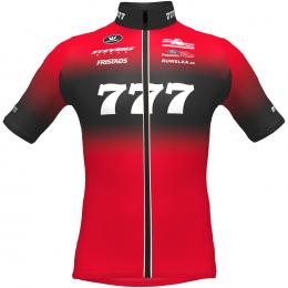 TEAM 777 Kurzarmtrikot 2022, für Herren, Größe 2XL, Radshirt, Radkleidung