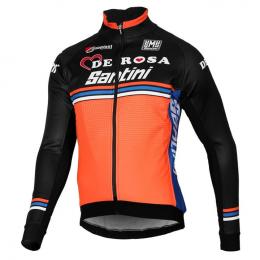 TEAM DE-ROSA SANTINI 2016 Winterjacke, für Herren, Größe S, Fahrradjacke, Fahrra