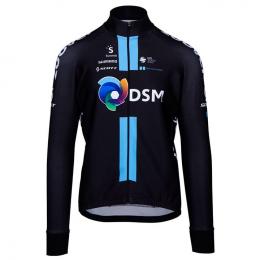 TEAM DSM 2021 Langarmtrikot, für Herren, Größe L, Rennrad Trikot, Radsportbeklei
