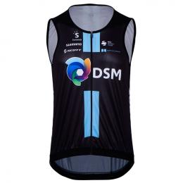 TEAM DSM Pro Team 2021 Windweste, für Herren, Größe XL, Rennrad Weste, Fahrradkl