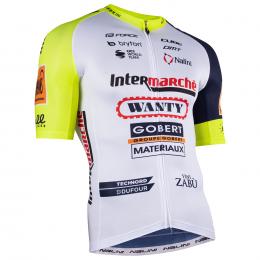 TEAM INTERMARCHÉ-WANTY-GOBERT 2022 Kurzarmtrikot, für Herren, Größe 2XL, Radshir