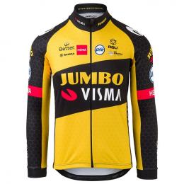 TEAM JUMBO-VISMA 2021 Langarmtrikot, für Herren, Größe L, Rennrad Trikot, Radspo