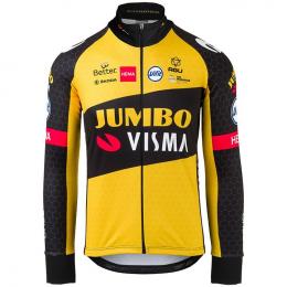 TEAM JUMBO-VISMA 2021 Winterjacke, für Herren, Größe XL, Bike Jacke, Radkleidung