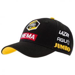 TEAM JUMBO-VISMA Podium 2022 Cap, für Herren, Fahrradcap, Radcap