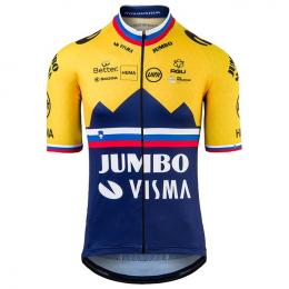TEAM JUMBO-VISMA Slowenischer Zeitfahrmeister 2021, für Herren, Größe L, Rennrad