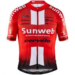 TEAM SUNWEB Aerolight 2019 Kurzarmtrikot, für Herren, Größe L, Rennrad Trikot, R