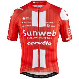 TEAM SUNWEB Aerolight 2020 Kurzarmtrikot, für Herren, Größe S, Radtrikot, Fahrra
