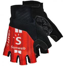 TEAM SUNWEB Handschuhe 2019, für Herren, Größe S, Fahrradhandschuhe, Fahrradbekl