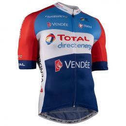 TEAM TOTAL DIRECT ENERGIE 2021 Kurzarmtrikot, für Herren, Größe 2XL, Radshirt, R