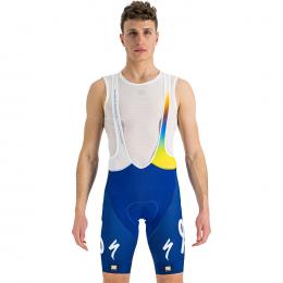 TEAM TOTALENERGIES 2022 kurze Trägerhose, für Herren, Größe L, Fahrradhose, Radb