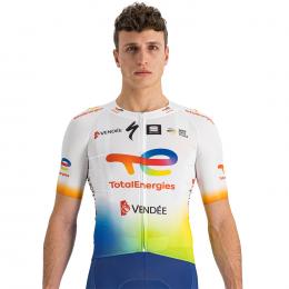 TEAM TOTALENERGIES Pro Bomber 2022 Kurzarmtrikot, für Herren, Größe M, Fahrradtr