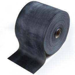 TheraBand Fitnessband auf Rolle, 45,5 m, Schwarz, Besonders stark