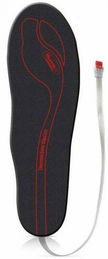 Therm-ic beheizbare Sohle ThermicSole Classic (Universal, schwarz/rot)