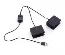 Therm-ic einzelnes Zubehör (schwarz, für Heizsocken, 1x Ladekabel IC Powersock USB Charging cable für S-Pack Akkus)